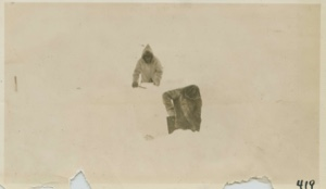 Image of Snow house building